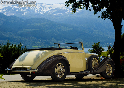Bentley 3,5 liter ca 1935-36 modell Bentley 3,5 litre ca 1935-36 model