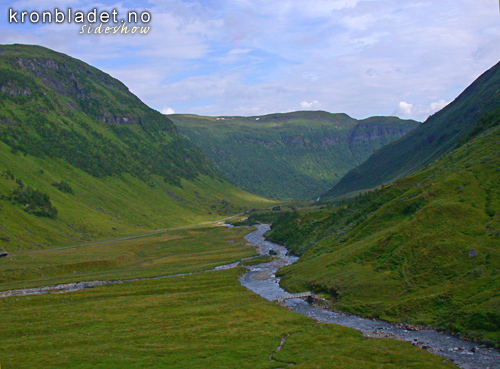 Hlo i Kvassdalen Hlo in Kvassdalen. (dalen=valley)