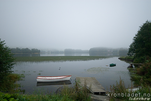 Ein haustmorgon ved Melsvatnet An autumn morning at the Melsvatnet (lake)
