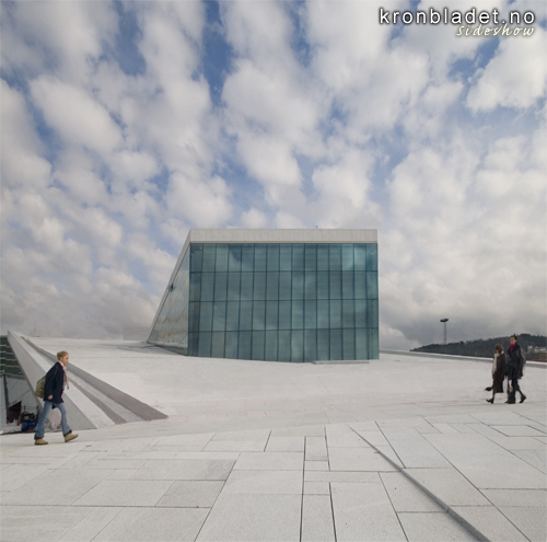Den Norske Opera - operahuset i Bjrvika The new Norwegian Opera House
