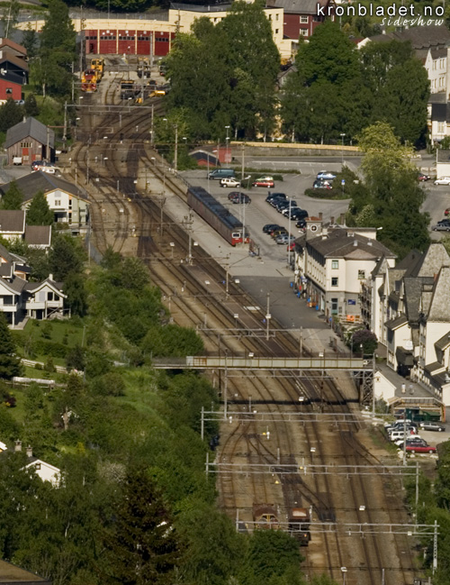 Voss jernbanestasjon Voss Railway station